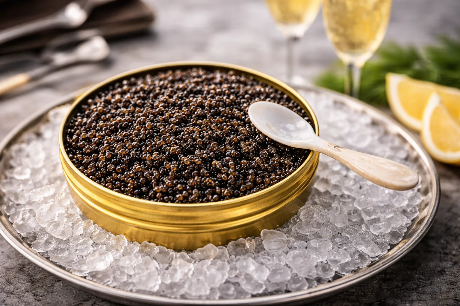 Von der Stör-Farm bis zur Dose: Die Reise des Kaviars