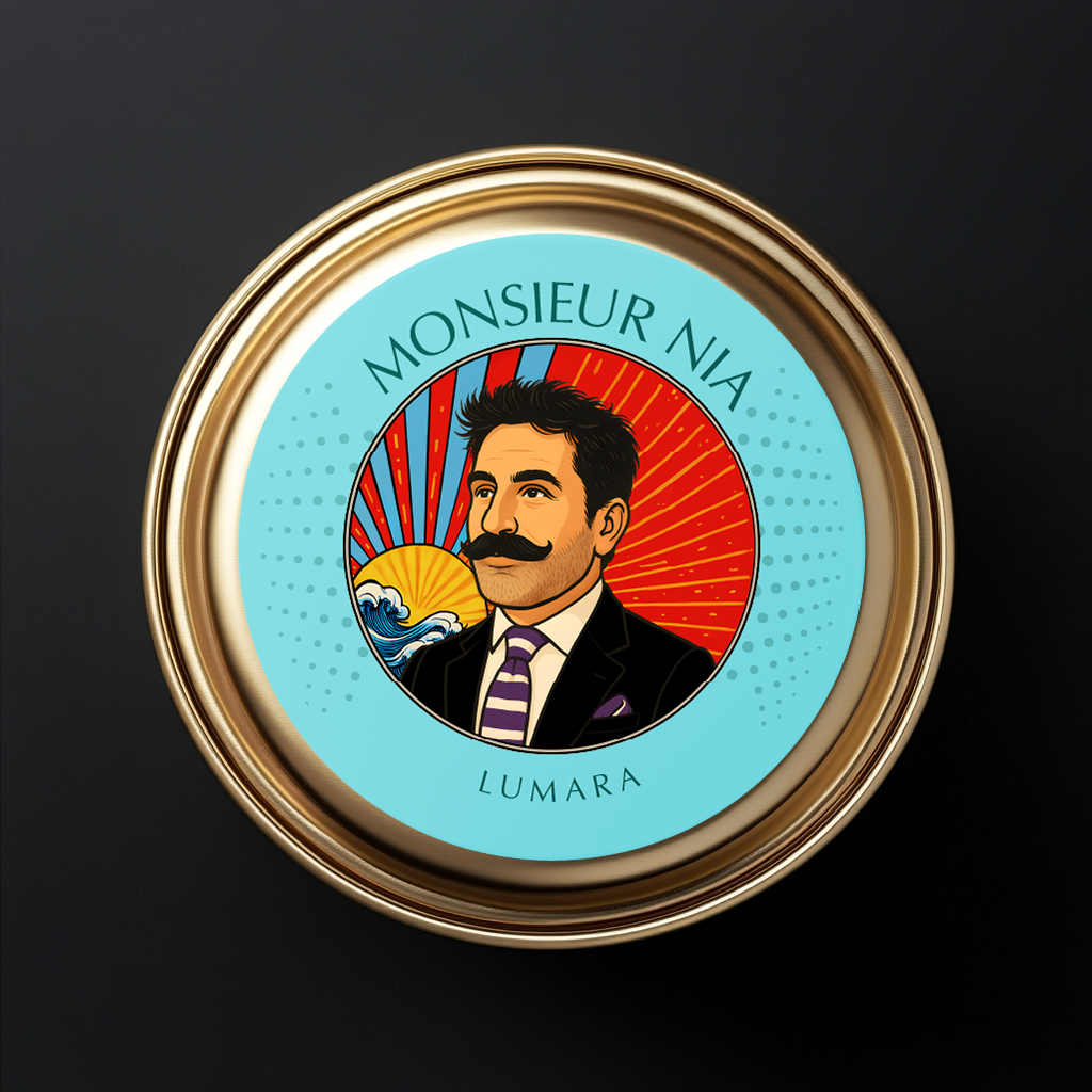 Monsieur Nia Lumara premium caviar tin