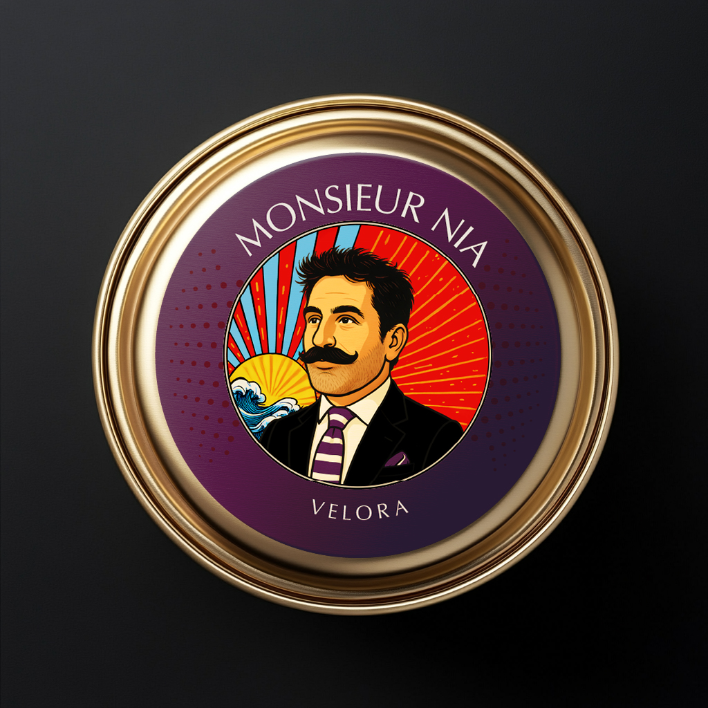 Monsieur Nia Velora luxury caviar tin